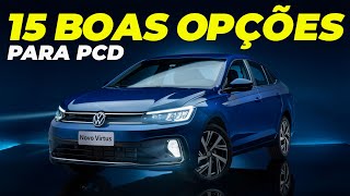 15 MELHORES CARROS PARA PCD EM 2024 ENTRE HATCHES SEDÃS CROSSOVERS E SUVS [upl. by Lily5]