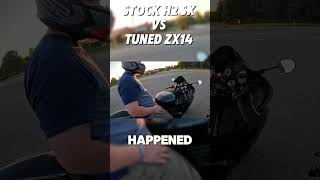 H2 vs Zx14 tuned and flash part 3 coming soon motorcycle moto bikelife motorbike h2 h2r [upl. by Atinna]