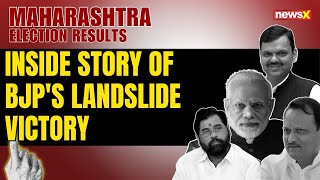 Maharashtra Election Results Inside Story of BJPs Landslide Victory  Ground Report NewsX [upl. by Pattani377]