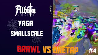 Destruction OneTap With Brawl Comp 🩸  Albion Online  Yaga Small Scale  Vol 4 [upl. by Maibach]