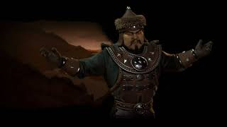 Civilization VI OST  Mongolia Genghis Khan  Atomic Theme  Pastoral Song Urtin Duu [upl. by Chickie]