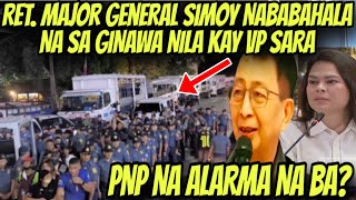 LAGOT NA DAHIL DITO PNP NA ALARMA NA RET MAJ GEN FELIZARDO SIMOY NABABAHALA SA GINAWA KAY VP SARA [upl. by Auahsoj]