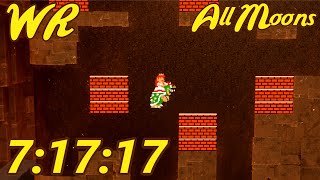 Former WR Super Mario Odyssey All Moons 880 Speedrun in 71717 [upl. by Aiello674]