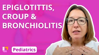 Epiglottitis Croup Bronchiolitis  Pediatric Nursing  Respiratory Disorders  LevelUpRN [upl. by Ardnasirhc384]