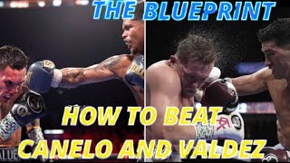 THE BLUEPRINT How to beat Canelo and Valdez [upl. by Ahsikel30]