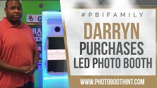 Darryn just got his LED PHOTO BOOTH  8554746868 [upl. by Occor470]