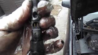 Mondeo mk3 tdci injector removal [upl. by Atnad]