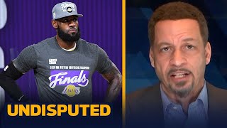 Chris Broussard LeBrons title run in the bubble is tougher than others  NBA  UNDISPUTED [upl. by Chu]