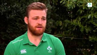 Irish Rugby TV Lorcan Dow Ready To Lock Horns With Scotland U20s [upl. by Stuckey]