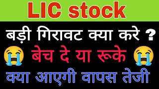 LIC share latest news today  LIC share analysis today tradingstocks [upl. by Singer]