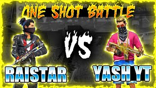 RAISTAR vs YashYTboss 🔥❤ 1vs1 clash squad  YOUTUBERS vs BOSS bossofficial raistar [upl. by Yrome809]