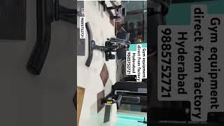 Gym equipment direct from factory Hyderabad 9885752721gymsinhyderabad hyderabadtelangana gym [upl. by Inajna498]