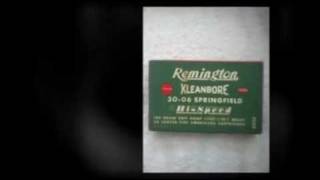 Remington Old Ammo Boxes 3006 amp 12 Ga [upl. by Aubree]