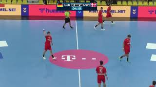 Semifinal Germany vs Denmark 2019 Men’s Youth World Championship [upl. by Ayekal571]