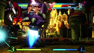 UMVC3 MODOK TAC Infinite Combo  Midscreen Version [upl. by Calloway]