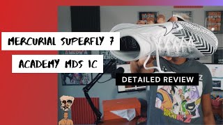 Nike Mercurial Superfly 7 Academy MDS IC Detailed Review [upl. by Atikir]