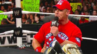 John Cena and CM Punks Undisputed Championship Match Contract Signing [upl. by Lanaj960]