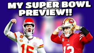 WHO I THINK WILL WIN SUPER BOWL 58  GAME PREVIEW [upl. by Veta]