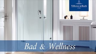 Neues fürs Bad  Die MetalRim Duschwannen  Villeroy amp Boch [upl. by Haiasi832]