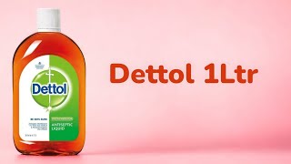 Dettol 1L Unboxing [upl. by Wesle227]