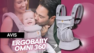 ✅ Portebébé Ergobaby Omni 360 cool air mesh  Avis amp Test [upl. by Aiak]