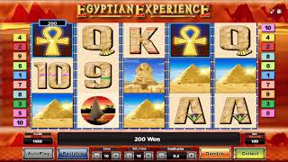 Egyptian ExperiencE Slot Game from Novomatic [upl. by Bills]