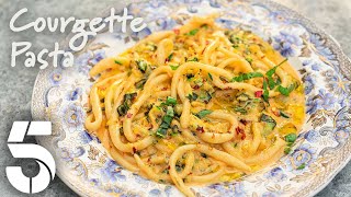 Courgette Pasta  A Taste of the Country  Channel 5 [upl. by Nuavahs]