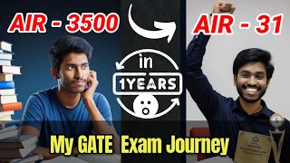 Without Coaching and With College  My SECRETS  Your time to Crack GATE 2025 [upl. by Adiuqram]