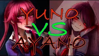 Yuno VS Ayano  Rap battle Nightcore [upl. by Ettennyl]