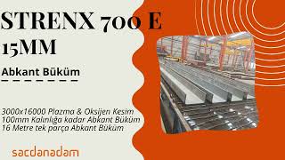 Strenx 700 E s690QL 15mm Abkant Büküm işlemi  Sacdan Adam [upl. by Sivrahc]