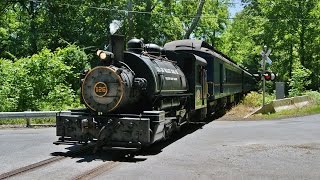 Lehigh Valley Coal Co 126 on the Wilmington and Western Railroad [upl. by Neenej877]