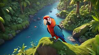 Pacos Quest for the Lost City  Paco the Parrot  Animal Stories for Kids  Children Stories [upl. by Ididn]