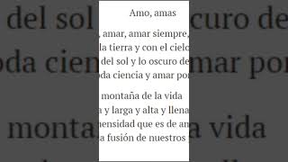 poema de Ruben Dario [upl. by Gnoh]