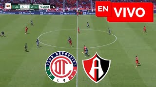 🔴 TOLUCA 4  1 ATLAS EN VIVO Y EN DIRECTO 🔴 LIGA MX CLAUSURA 2024 🏆 [upl. by Osrock]