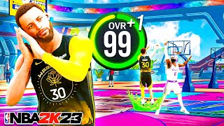 STEPH CURRY BUILD BUT EVERY 3POINTER Is An Upgrade NBA 2K23 [upl. by Launcelot]