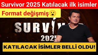 SURVİVOR 2025 YARIŞMACILARI BELLİ OLMAYA BAŞLADI [upl. by Torruella]