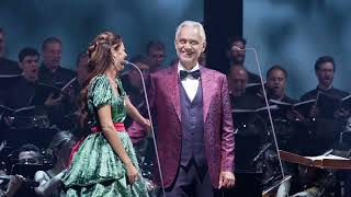 Andrea Bocelli  Altice Arena 2023  Memories [upl. by Zanlog]