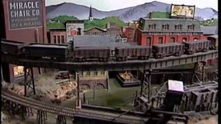 Earl Smallshaws quotMiddletown and Mystic Minesquot Superb Model Railroad [upl. by Peterec864]