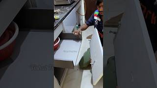 Tandem box का head कैसे लगाते है modularkitchendesign shortvideo [upl. by Eellehs]