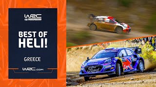 Best of Heli  WRC EKO Acropolis Rally Greece 2023 [upl. by Demetre276]