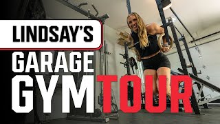 Lindsays Garage Gym Tour [upl. by Ahsinor]