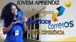 Como consegui uma vaga de jovem aprendiz nos Correios Minha experiência Quanto recebe [upl. by Ethan]