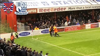 FAN TROUBLE and ANGER as Daggers knock Southend out of the cup  Dagenham amp Redbridge VS Southend [upl. by Ahsla]