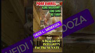 HEIDI L MENDOZA  A Beacon Of Integrity For The SENATE [upl. by Nnylhtak]