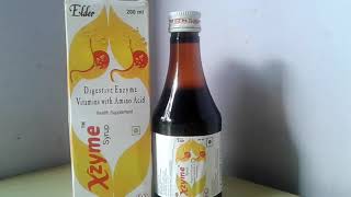 Xzyme Syrup  Digestive Enzyme Vitamins With Amino Acid  Health Supplement  drpkvaidya [upl. by Aziza]