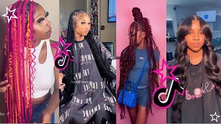 Hair Compilation For My Black Girlies pt4🫶🏾 ☆ [upl. by Baler]