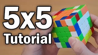 Learn How to Solve a 5x5 in 8 Minutes Beginner Tutorial [upl. by Aivil942]