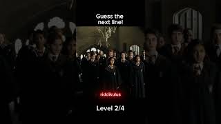 guess the next line Part 21 harrypotter challenge movies trivia [upl. by Vaenfila]