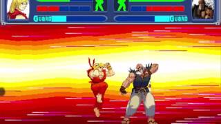 Street Fighter  Legend of Ansatsuken  Walkthrough [upl. by Cod]