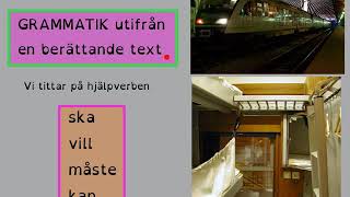 GRAMMATIK  hjälpverben ska måste kan vill [upl. by Hairaza]